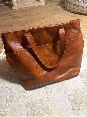 Simple MODERN Harper Vegan Leather Tote